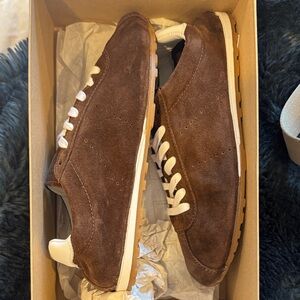 Dolce Vita Brown Suede Sneakers